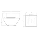 Prism Hardscapes Lombard Gas Fire Pit