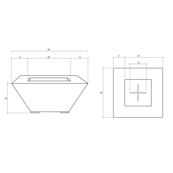 Prism Hardscapes Lombard Gas Fire Pit