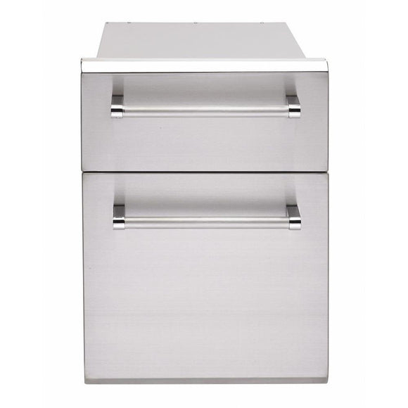 PGS Grills Twin Utility Drawer for Masonry