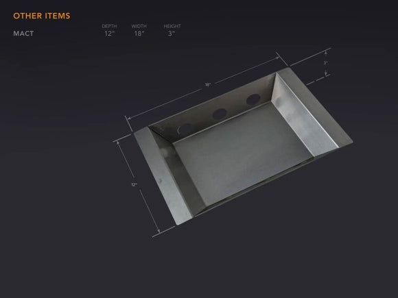 Mont Alpi Charcoal Tray | Durable Outdoor Cooking Accessory