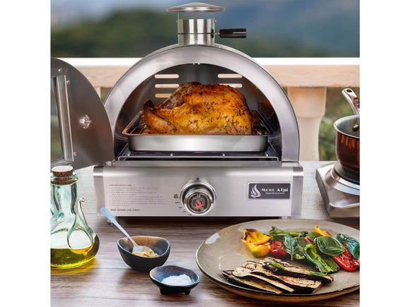 Mont Alpi Gas Fired Countertop Pizza Oven