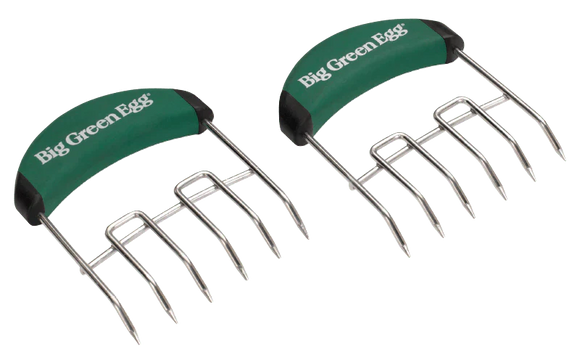 Big Green Egg Stainless Steel Meat Claws, Soft Grip Handles