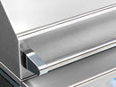 Delta Heat 38 inch Gas Grill with Infrared Rotisserie - White Control Panel