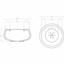 Prism Hardscapes 42 Inch Oasis Fire Pit