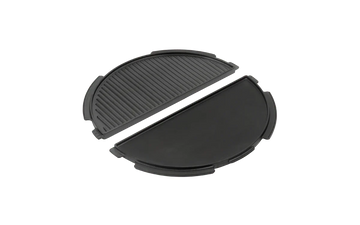 Big Green Egg Half Moon Cast Iron Plancha Griddle