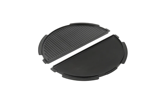 Big Green Egg Half Moon Cast Iron Plancha Griddle