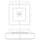 Prism Hardscapes 96 Inch Largo Fire Pit