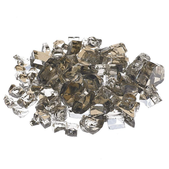 Prism Hardscapes 1/4-inch Metallic Fire Glass