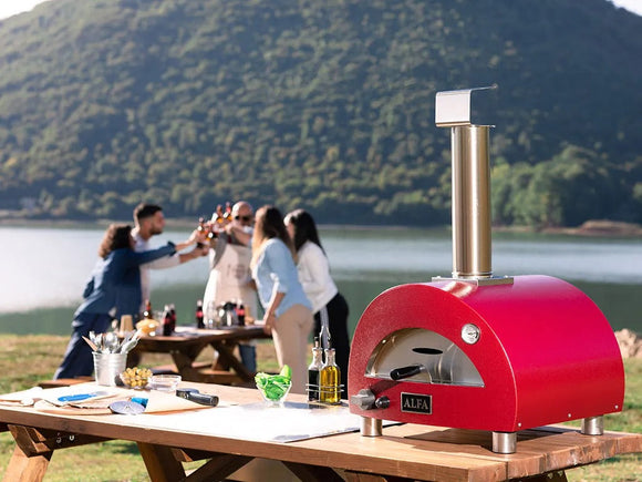 Alfa Moderno Portable Gas-Fired Countertop Pizza Oven