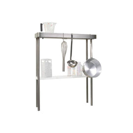 Alfresco High Shelf with Pot Rack and Light