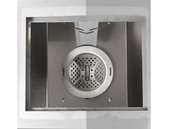 High-performance built-in pellet grill with Wi-Fi controls