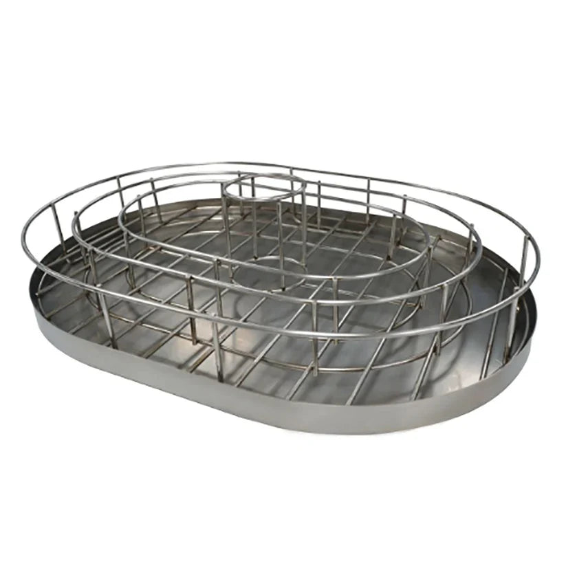 Primo Rib and Chicken Rack with Drip Tray