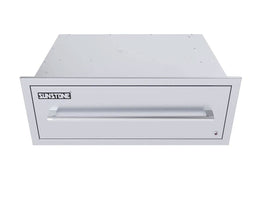 Sunstone 30-Inch Built-In Electric Warming Drawer – 110V Stainless Steel