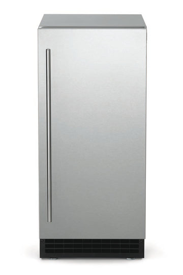 Scotsman SCC50 Brilliance gourmet ice maker — stainless-steel door, front view