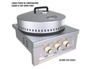 Sunstone 24 Inch Power Burner + Three Cirque | Outdoor Cooking Set