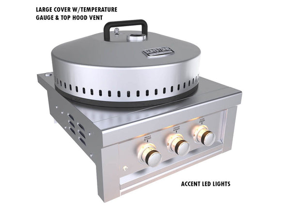 Sunstone 24 Inch Power Burner + Three Cirque | Outdoor Cooking Set