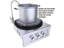 Sunstone 24 Inch Power Burner + Three Cirque | Outdoor Cooking Set