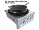 Sunstone 24 Inch Power Burner + Three Cirque | Outdoor Cooking Set