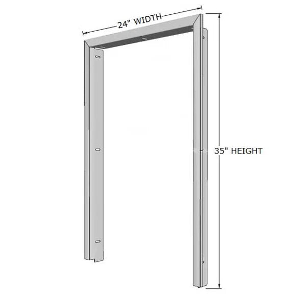 Sunstone Signature Series Beveled Style Fridge Trim-Kit