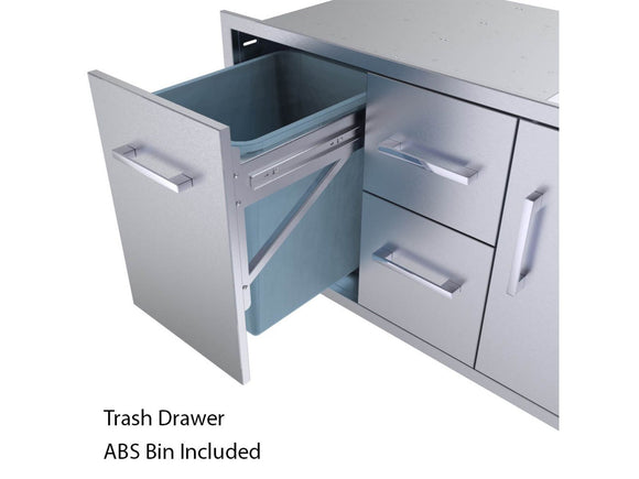 Sunstone Signature 42-Inch Double Drawer Door Combo with Beveled Frame