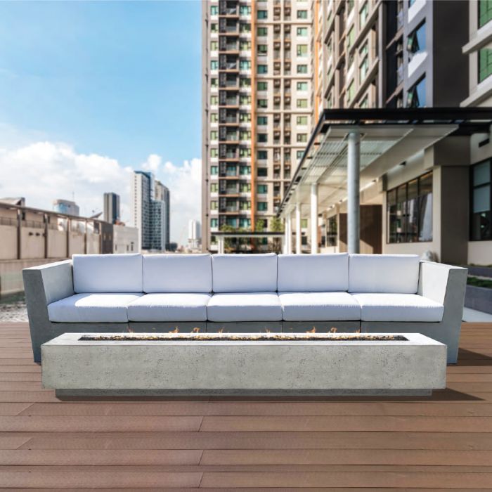 Prism Hardscapes Tavola 110 Gas Fire Pit