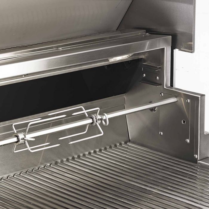 Twin Eagles Eagle One 42" Super Premium Gas Grill with Black Glass Infrared Rotisserie Burner and Sear Zone