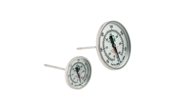 Big Green Egg External Temperature Gauge LARGE DIAL 3"/8cm (750°F / 400°C) (fits all except Mini)