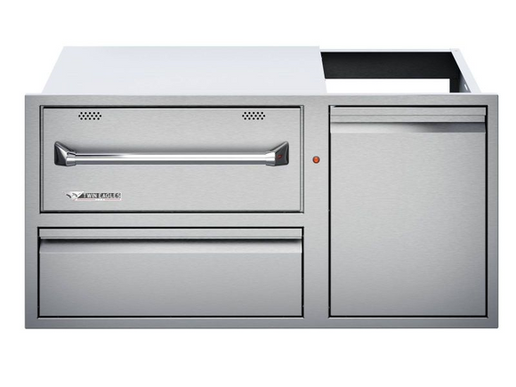 Twin Eagles 42 Inch Warming Drawer Combo