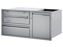 Twin Eagles 42 Inch Warming Drawer Combo