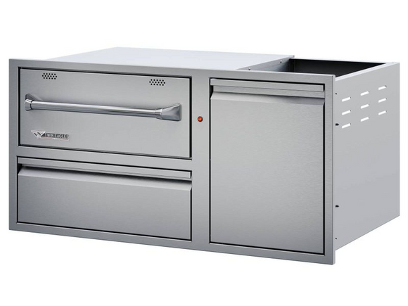 Twin Eagles 42 Inch Warming Drawer Combo