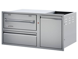Twin Eagles 42 Inch Warming Drawer Combo