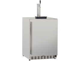 Summerset 24 Inch Outdoor Kegerator with Solid Door and Lock - 0