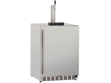 Summerset 24 Inch Outdoor Kegerator with Solid Door and Lock - 0