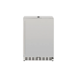 TrueFlame 24 Inch Outdoor Kegerator with Solid Door and Lock