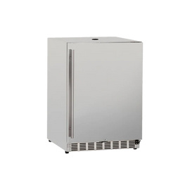 TrueFlame 24 Inch Outdoor Kegerator with Solid Door and Lock