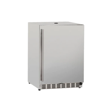 TrueFlame 24 Inch Outdoor Kegerator with Solid Door and Lock