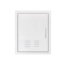 TF-DV-18VR-A — vented vertical access door with right handle; select Right Side to order this layout