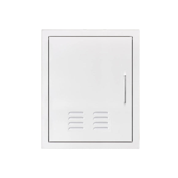 TF-DV-18VR-A — vented vertical access door with right handle; select Right Side to order this layout