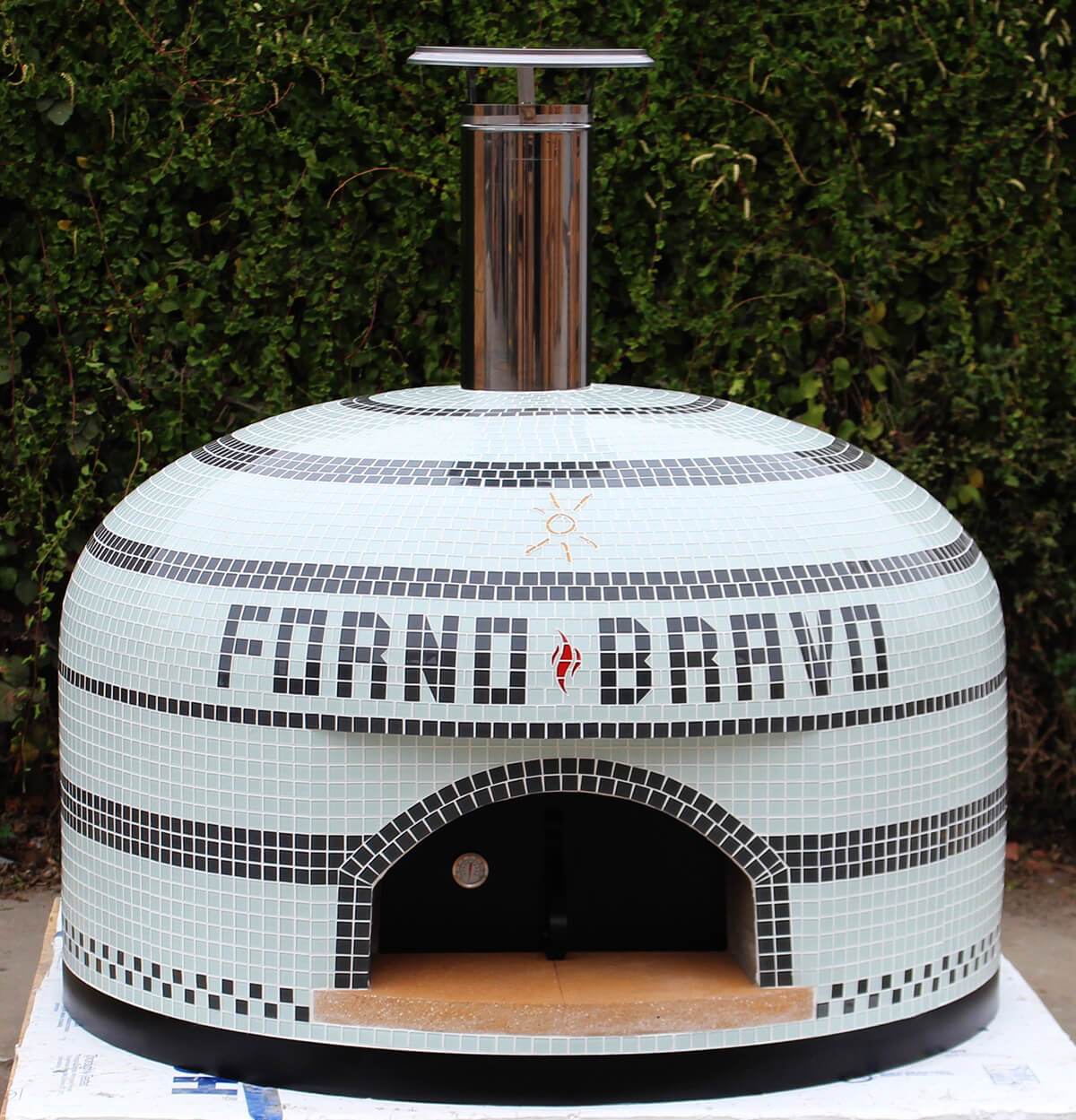 Forno Bravo 44 Inch Vesuvio110 Wood Countertop Pizza Oven