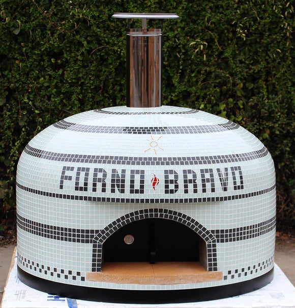 Forno Bravo 32 Inch Vesuvio80 Hybrid Countertop Pizza Oven