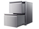 Memphis 21-Inch Two Drawer Stack – Premium Outdoor Kitchen Storage
