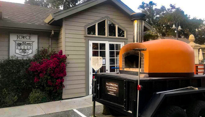 Forno Bravo Viaggio Mobile Drop-In Hybrid Countertop Pizza Oven