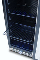 American Made Grills 15 Inch Outdoor Refrigerator with Solid or Glass Door-3