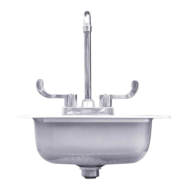 American Made Grills 15 Inch Drop In Sink - 0