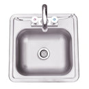American Made Grills 15 Inch Drop In Sink