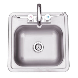 American Made Grills 15 Inch Drop In Sink
