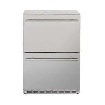 American Made Grills 24 Inch Outdoor Refrigerator with Drawers