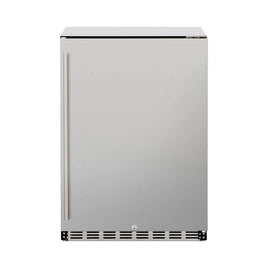 American Made Grills 24 Inch Outdoor Refrigerator with Solid Door and Lock