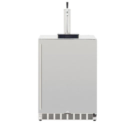 American Made Grills 24 Inch Outdoor Kegerator with Solid Door and Lock