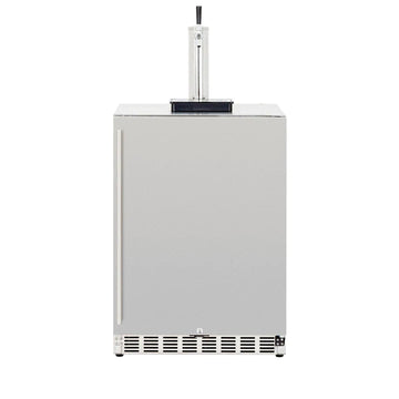 American Made Grills 24 Inch Outdoor Kegerator with Solid Door and Lock